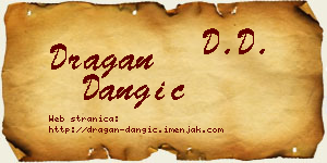 Dragan Dangić vizit kartica